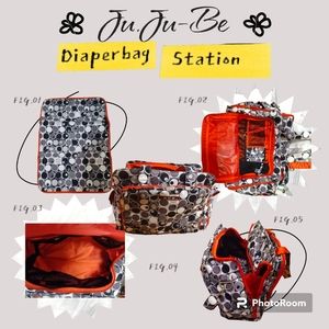 Ju.Ju-Be Diaper bag- Changing Station